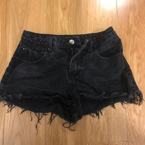 trendy joker black shorts